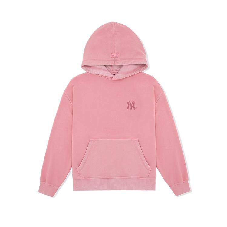New MLB New York Yankees Sweatshirt Unisex Light Peach Pink 3AHDB0751-50PCL