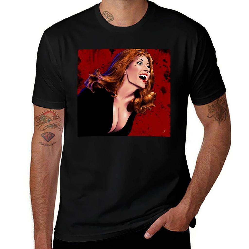 Countess Dracula T-Shirt t shirt man plain man t shirts for men casual t shirts designer T-Shirt