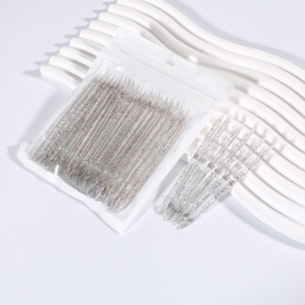 Dual-Headed Cuticle Pusher & Dotting Tool for Manicure