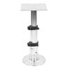 Adjustable Table Pedestal Stand Leg 334mm to 720mm Bright Surface for RV Caravans Boats Yachts Homes