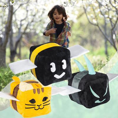 Plyšová hračka, 7 palců/18 cm Plyšové hračky Bee Deluxe, Měkké Vycpané Kreslené Zvířátka Bee Plyšové hračky Postavičky Panenky Polštáře