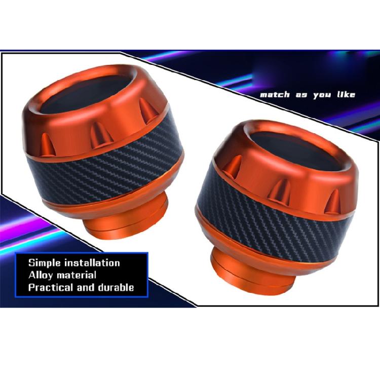 2Pcs Motorcycle Front Fork Cup Alloy Front Wheel Crash Protector Anti-fall Frame