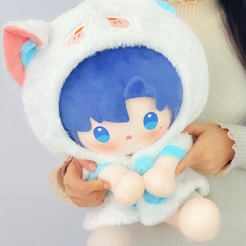 Painter's Time 40cm Cotton Luo Xia Ain Si Lan Ye Xuan Nude Doll Figure with Dressable Features