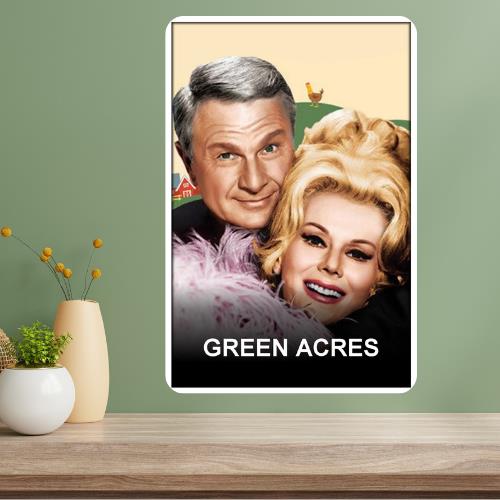 

Green Acres Classic TV Show Metal Poster Sign 20x30cm（7.8x11.8inch）