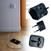 Mezinárodní adaptéry do zásuvky 3 ks Univerzální design pro zařízení z USA, Evropy, Velké Británie Snadná instalace