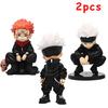 Anime Jujutsu Kaisen Figur Yuta Okkotsu Itadori Yuji Gojo Satori Fushiguro Megumi Kugisaki Spielzeugauto Dekoration PVC Modell Geschenk