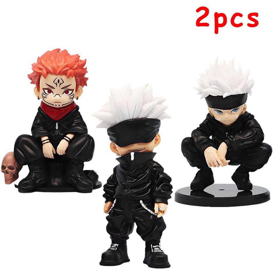 Anime Jujutsu Kaisen Figur Yuta Okkotsu Itadori Yuji Gojo Satori Fushiguro Megumi Kugisaki Spielzeugauto Dekoration PVC Modell Geschenk