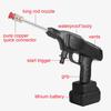 500W Cordless High Pressure Washer Spray Water Guns Car Wash Pressure Water Nozzle Cleaning Machine 24V For 18V Battery