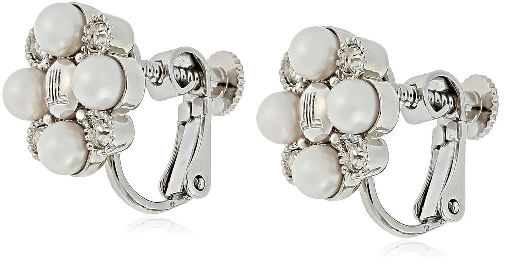 En Sesampa Petite Pearl Earrings LAME0961 XW [Lanvin Bleu]