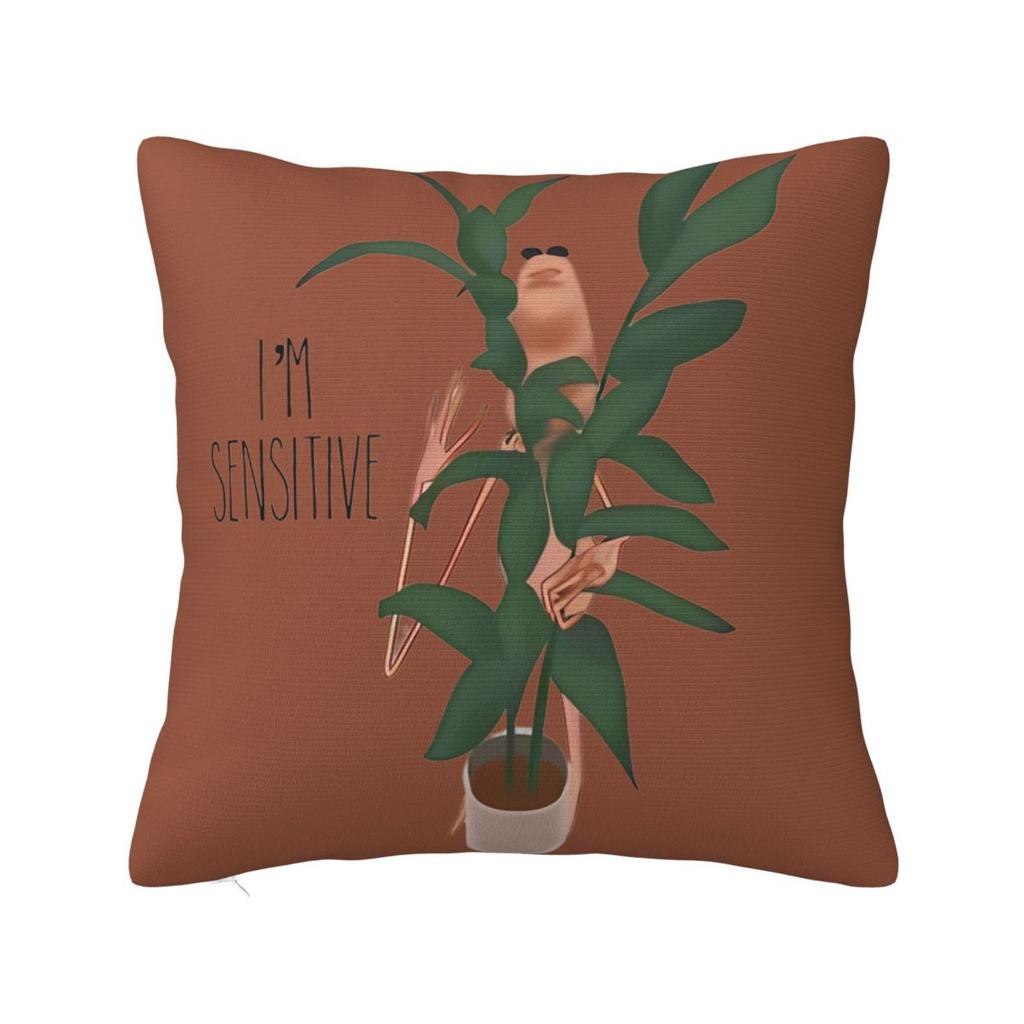 Dangerous Pillowcases Polyester Room Marcus The Worm Meme Cushion Case Creative Decorative Pillow Cover 4545