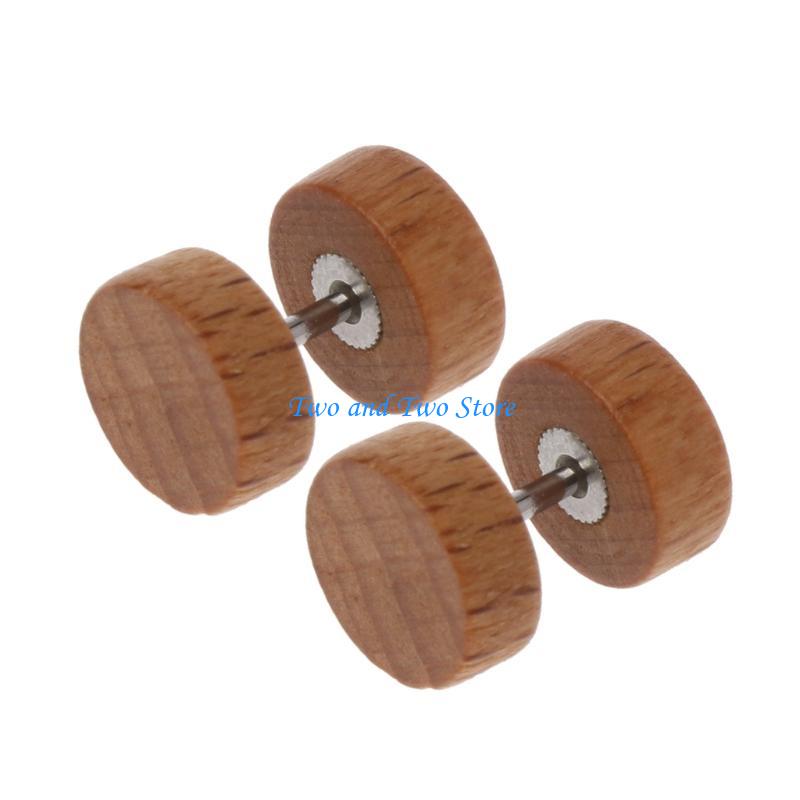 HX6F Barbell Ear Studs Dumbbell Stainless Steel Earrings Gifts for Anniversary