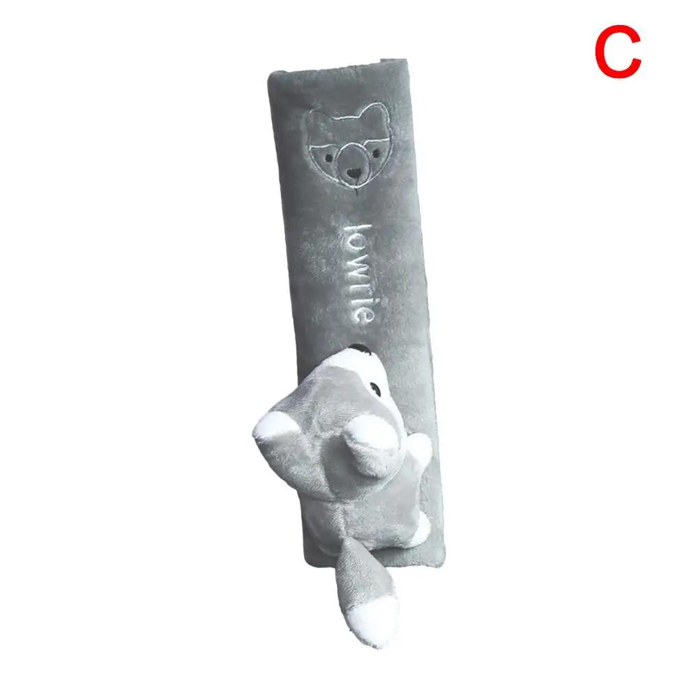 

Чехол на ремень безопасности автомобиля с рисунком, универсальные теплые накладки на ремень безопасности автомобиля, фланелевые накладки на сиденья, подушки для ремня безопасности автомобиля S1V3