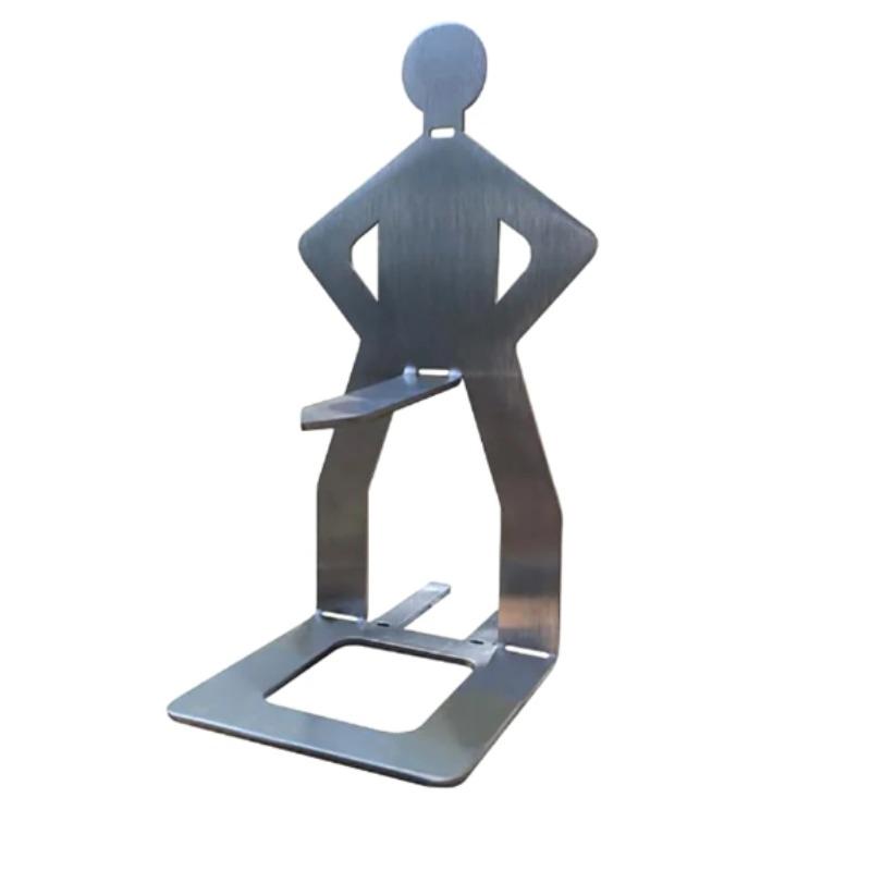 Funny Outdoor Mini Figure BBQ Rack Creative Sausage Grill Holder Novel Barbecue Stand Fun Party Cooking Accessory for Backyard