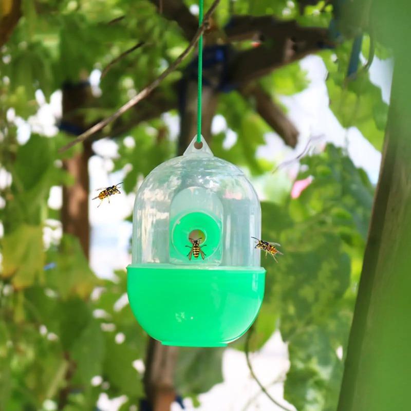 20PCS Hanging Beekeeping Catcher Cage Reusable Yellow Jacket Trap Wasps Control Wasp Bee Catcher for Home Garden Orchard Farm