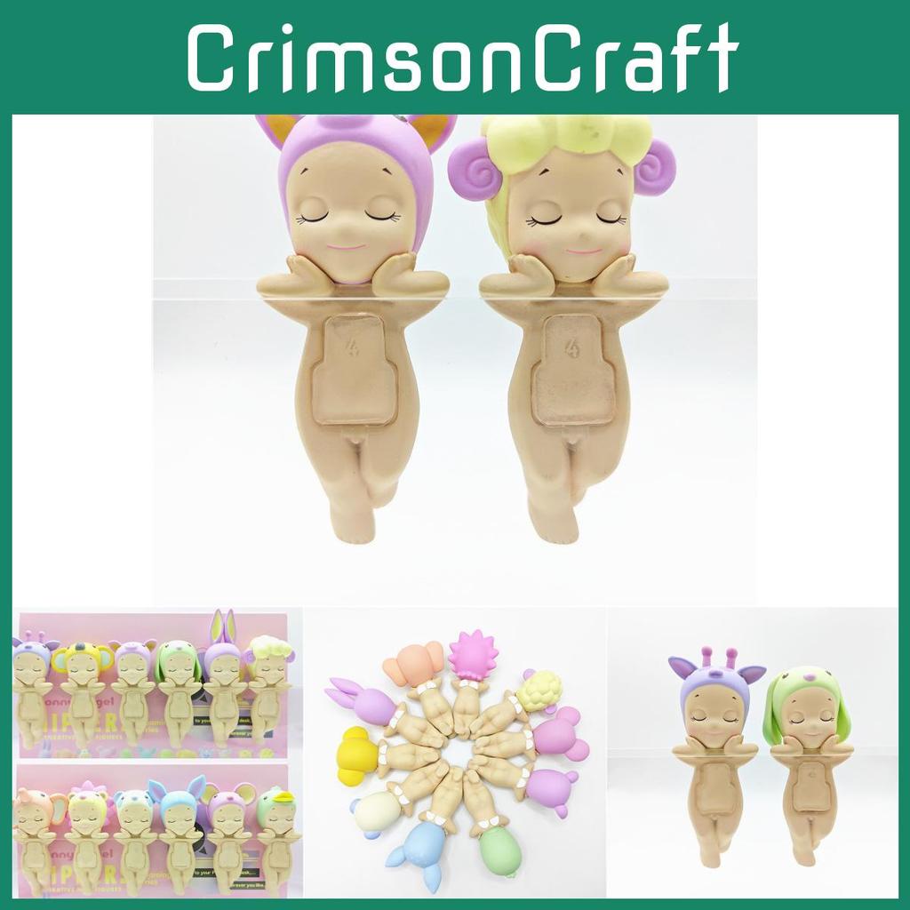 Angel Cute Sleepy Collectible Figure Series Pvc Gift For Car Decor Or Display Desk