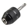 Drill Chuck &SDS Plus Adapter 3/8-24UNF 0.8mm-10mm Keyless Metal Drill Chuck With Quick Change Adapter Hand Tools