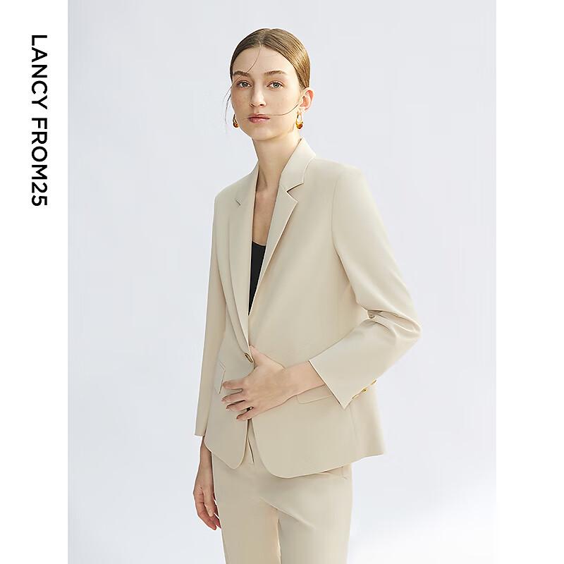 Langzi Notch Lapel Smart Casual Blazer
