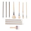 11 Pcs Paint Brushes Set Watercolour Painting Brushes Ceramic Paint Brushes Art Paintbrush Set Drawing Supplies