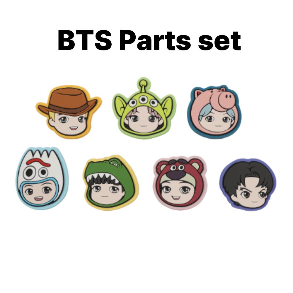 BTS Costume Character Parts Set – Mini Face Parts Collection (7pcs)