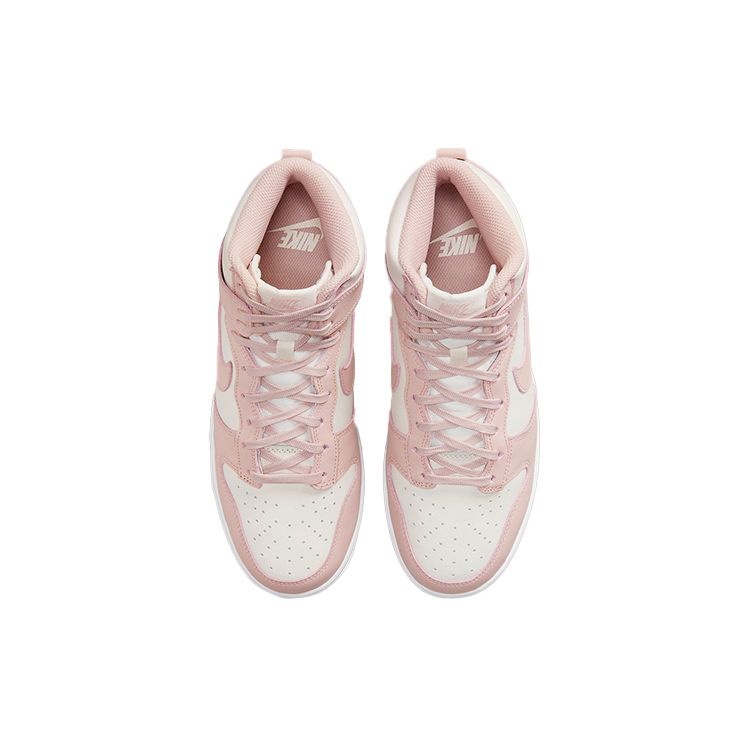 Nike Dunk High Pink Oxford Damen Sneakers Creme Phantomweiß DD1869-003