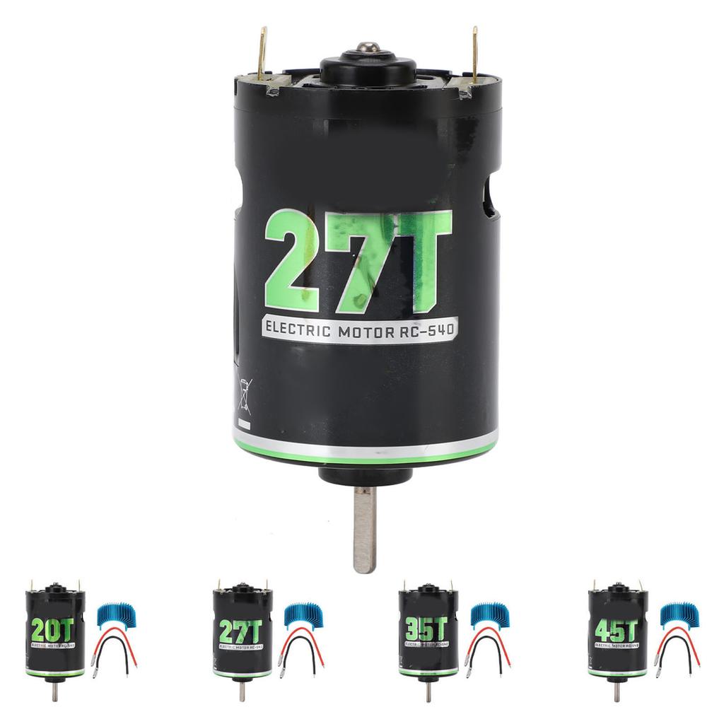 540 Brushed Motor with Blue Heatsink for 1/10 RC Climbing Car Off Road Vehicle Racing Car