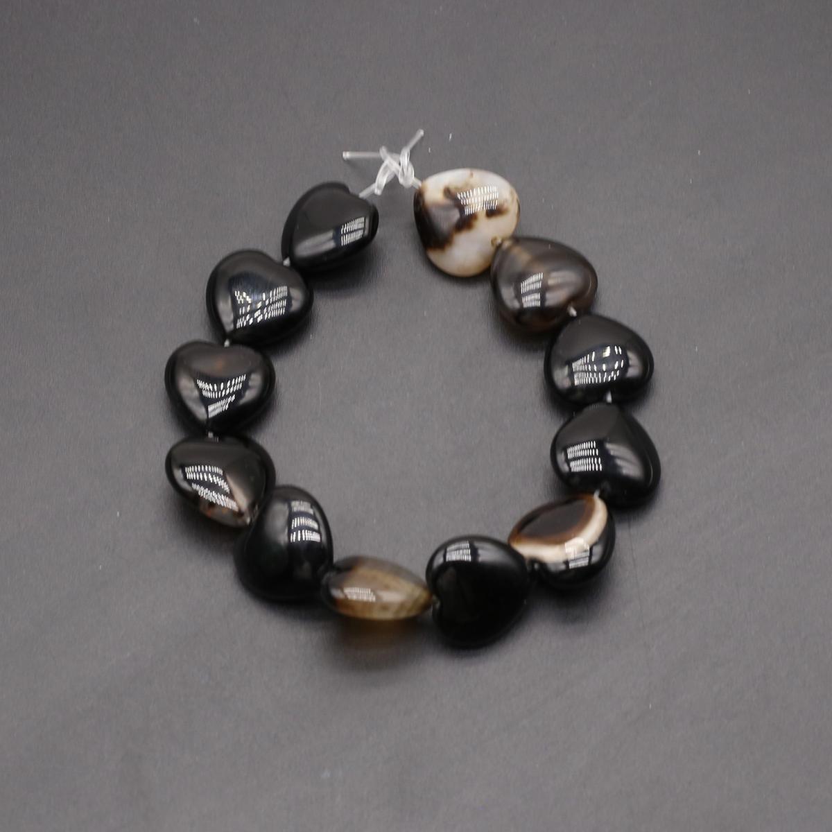 

Изолирующие бусины из натурального камня, агаты/малахитовые бусины в форме сердца для изготовления ювелирных изделий, ожерелье, браслет, серьги, аксессуары 16x16mm