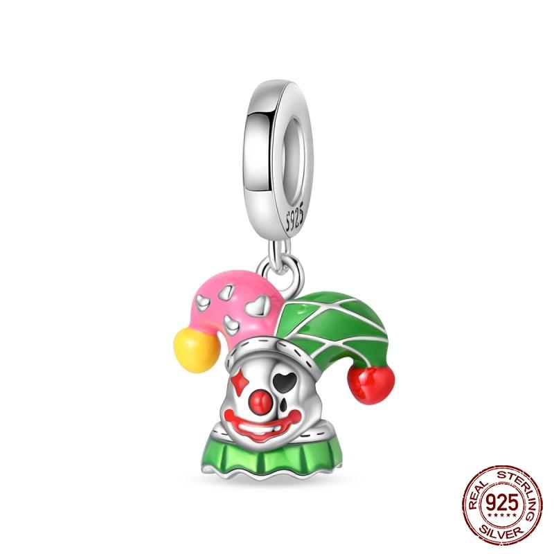 New Copper Colorful Balloon Bear Air Balloon Card Charm Beads Fit Brand Original Bracelet Diy Fine Jewelry Gift