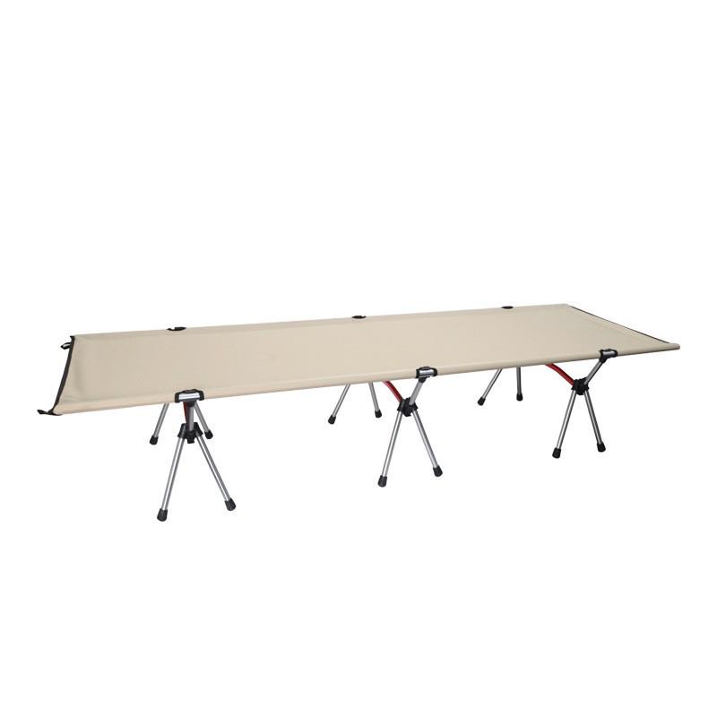 Ultra-Light Aluminum Folding Camp Bed for Camping, Office Naps, and Self-Driving Adventures