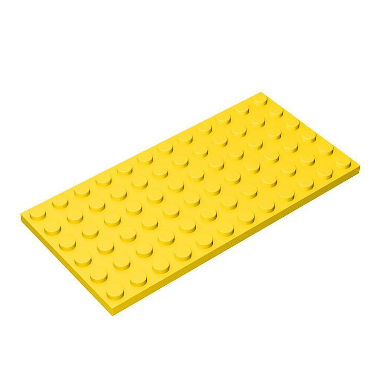 Compatible 6x12 Base Brick for Domestic Science Education Building Blocks with Small Particles 100 g (approx. 10 pieces) жёлтый