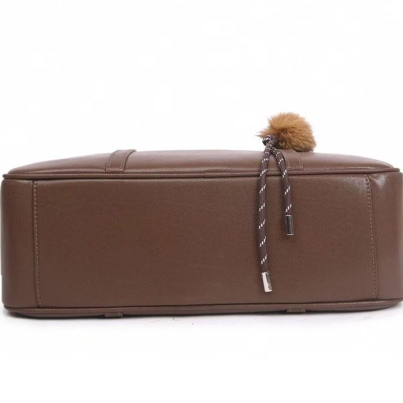 Leather women's bags, high-end shoulder bags, women's autumn and winter new retro fashion women's bags, daily commuting messenger bags