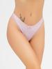ISSA Plus Thong with Floral Texture
