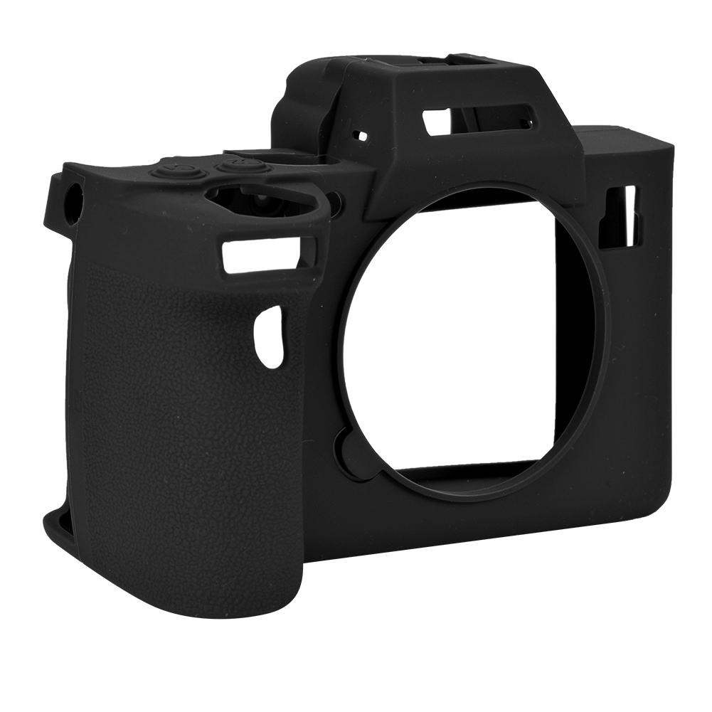 

Digital Camera Protective Shell Silicone Case Cover for A7R4 A7R4A чорний