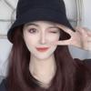 Fisherman's Cap Wig Female Inner Buckle Medium Length Straight Hair Wig Detachable Cap Wig Collarbone Wig