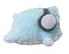 Blue Ham Ham Fluffy Lying Down Big Plush Toy 36cm Approx.