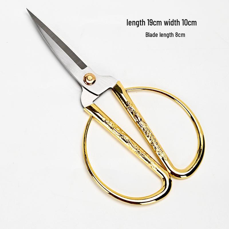 Retro Teeschere aus Edelstahl für Teezeremonien