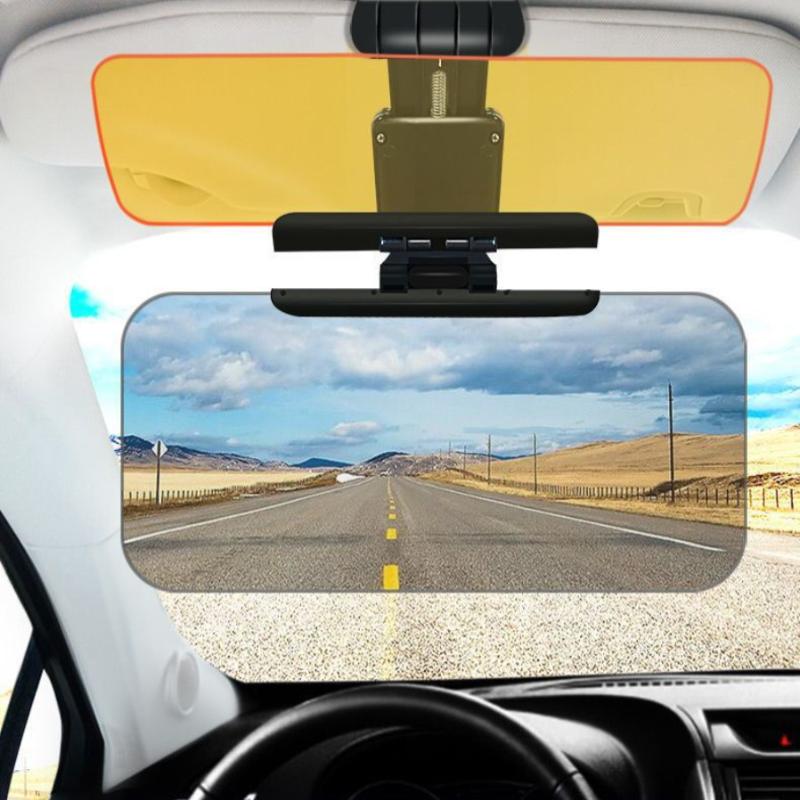 Anti Glare Car Sun Visor Sunshade for Windshield UV Protection Adjustable Sun Blocker for Safe Driving