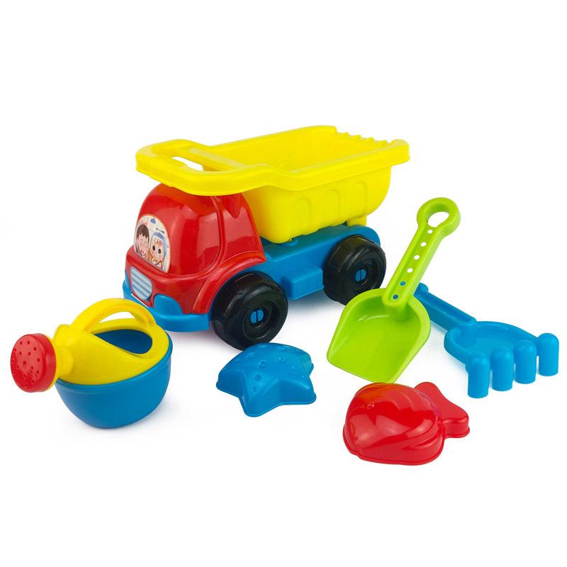 Beach Toy Trolley Set Baby Indoor Seaside Playing Sand Digging Sand Playing Water Playing Snow Shovel Set