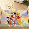 Cartoon W-Winnie The P-Pooh-S Carpet Bathroom Anti-slip Door Mat Home Decoration Mat Entrance Door Mat Scratch-resistant Door