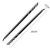 Car Side Stripe PVC Stickers For Mercedes Benz W205 W204 W203 W212 C Class C180 C200 C300 C63 Vinyl Styling Tuning Accessories