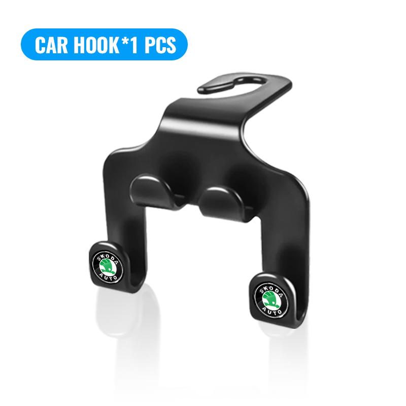 

Крючок на подголовник сиденья автомобиля 4 шт. Вешалка Органайзер для хранения Автоаксессуары для Skoda SCALA Superb Octavia 2 3 A4 A5 Fabia Kamiq Kapoq Kodiaq Rapid 1PCS