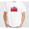 UNIQLO Printed Slim Fit Crew Neck T-Shirt Unisex tops White 42547700