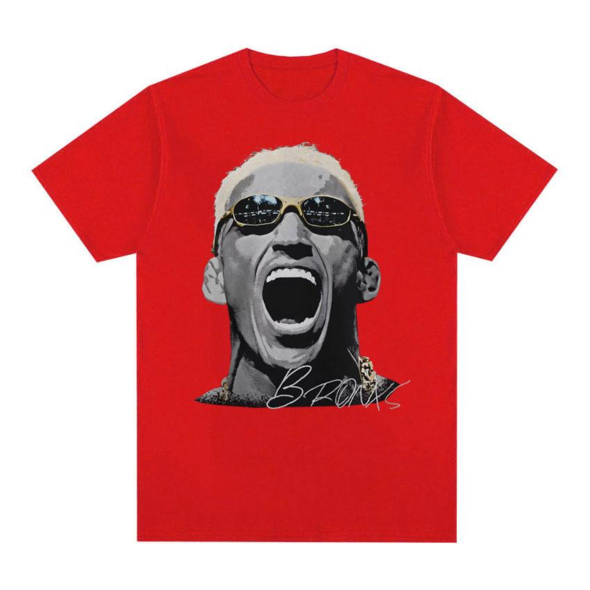 Limited Charles Oliveira Big Face Vintage Graphic T Shirt Unisex Fashion Gothic Cool T-shirts Unisex's Oversized Short Sleeve T-shirt
