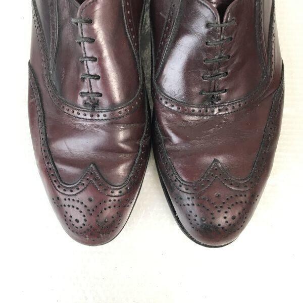 Dexter Full Brogue Wingtip Goodyear Leather Shoes Brown 11M 28.5 Made In USA(USED)