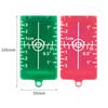 Vertical/Horizontal Laser Level Target Card Red/Green Line Beam Distance Plate Magnetic Inch/Cm Leveling Board Tool Accessories