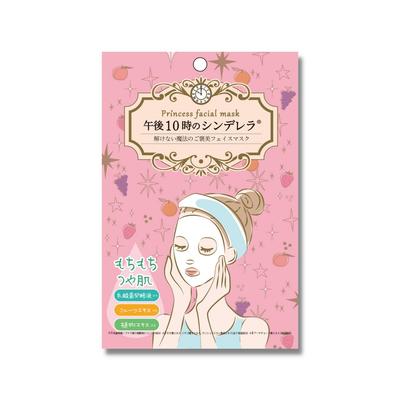 Soari Cosmetics 10pm Cinderella Face Lactic Acid Fermented Liquid X Fruit Extract X Plant Extract Face Mask Pack Pore Care Free Formula Made In Japan