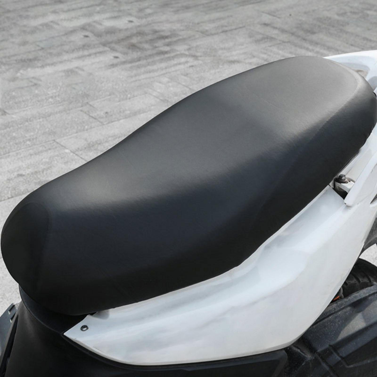 Motorcycle Seat Cover PU Leather Portable Durability Protection Replace Waterproof
