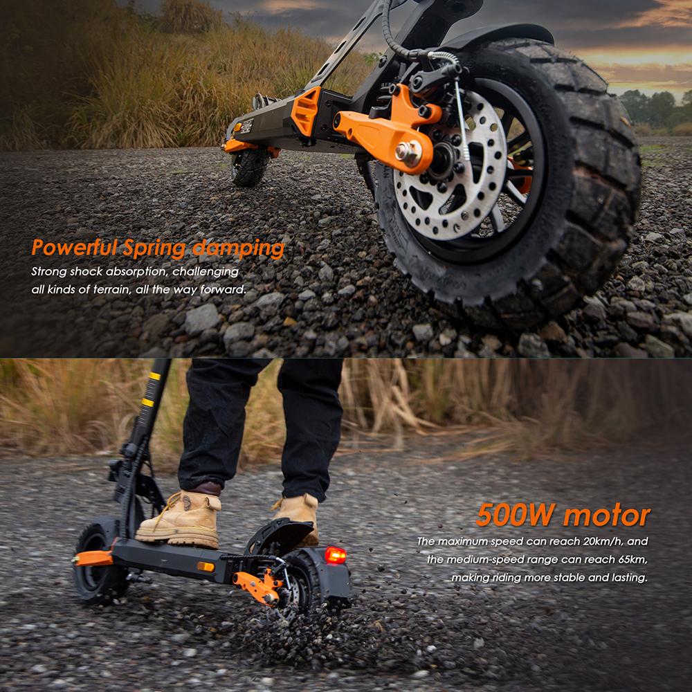 2026 Neueste Version KuKirin G2 Pro ABE Elektroroller Mit ABE-Zertifizierung 500W Motor 48V 15Ah Akku 58km Reichweite 9-Zoll-Reifen