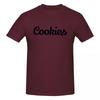 100 Cotton Cookies Tshirt Unisexs Fashion Oversized T Shirt Unisex Round Neck Summer Shirts Tops S6xl