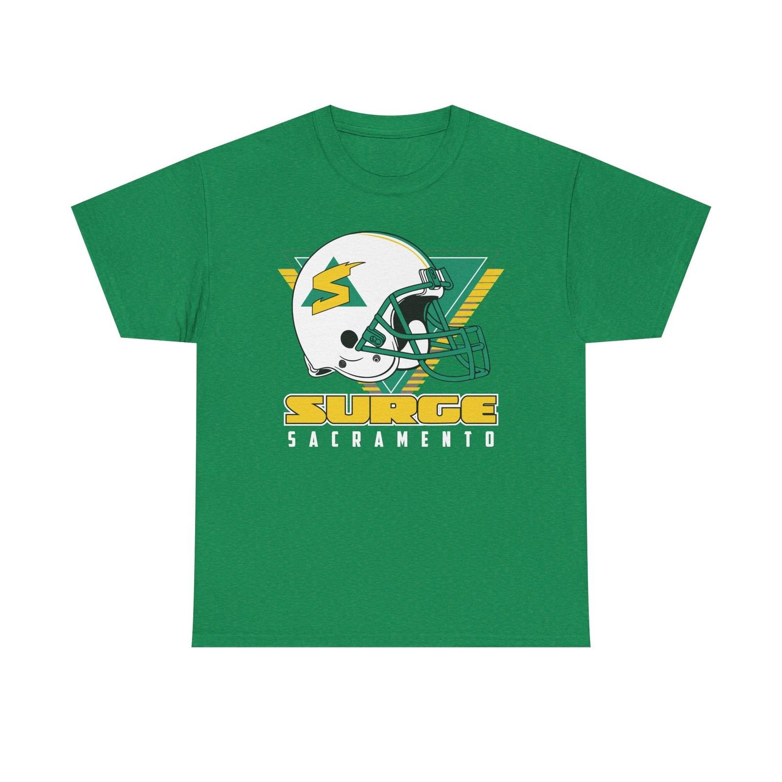 Sacramento Surge California 1991-1992 Football T-shirt L
