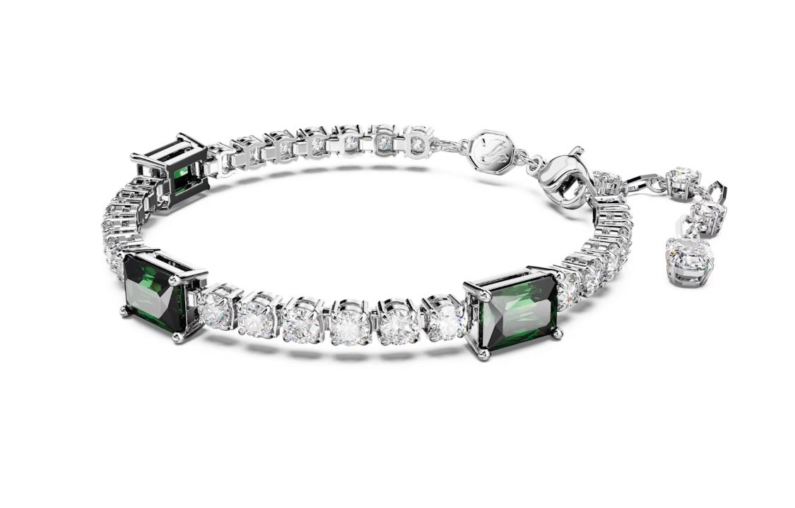 Swarovski Matrix Tennisarmband 5666422 Silver|F Gray